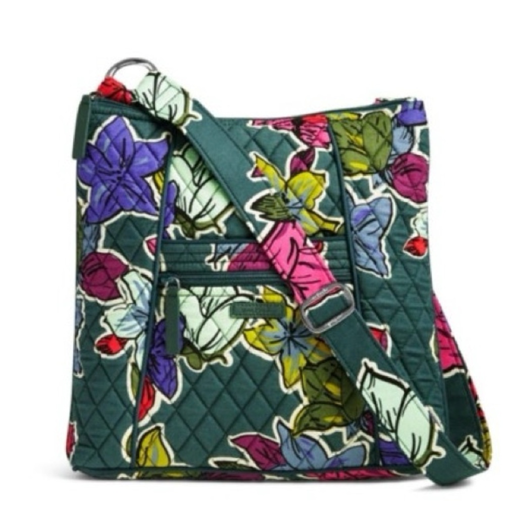 Vera Bradley Falling Flowers Crossbody